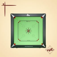 طاولة كيرم مع الكراسي إصدار Unique