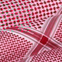 شماغ بيور روز PURE ROSE انجليزي فاخر R1 احمر