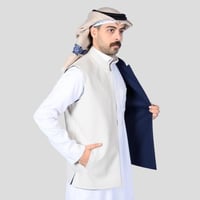 سديري دبل فيس كحلي اوفوايت المتالق