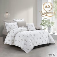 مفرش قطن مفرد ونص فلورينا 4قطع