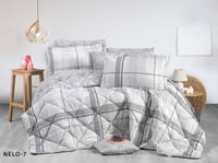 مفرش مورا قطن تركي نفرين 8قطع