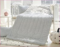 مفرش مواليد شتوي مخمل 4 قطع