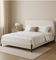 سرير ديور بارجل خشبية جميع المقاسات حسب الطلب