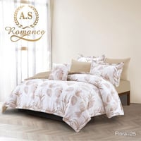 مفرش FLORA مشجر قطن مزدوج 7قطع