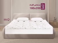 لباد كمفورت 180*200 قطن فاخر ارتفاع12سم
