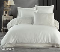 مفرش نفرين تركي قطن بدانتيل 8قطع