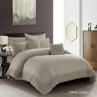 لحاف كنج لينو فاخر بدانتيل راقي