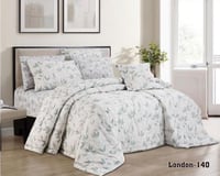 مفرش لندن نفر ونص قطن100%