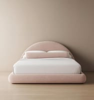 سرير ميلانو الفاخر بمقاسات متعدة والوان مختلفة