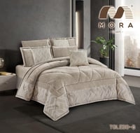 مفرش شتوي كنج فاخر 7قطع