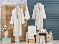 طقم روب حمام تركي11قطعه