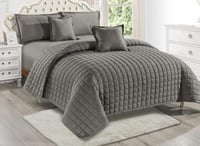 مفرش مون مضغوط سادة نفر ونص