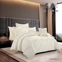 مفرش مورا نفرين مخمل فاخر7قطع