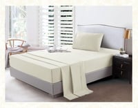 شرشف مفرد ونص 3قطع ناعم