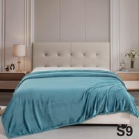 بطانيه خفيف ناعم فاخر كوين 200*220