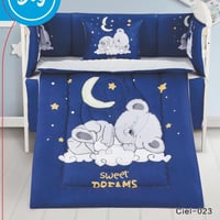 مفرش مواليد حواجز 5قطع