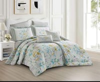 مفرش جود نفر ونص قطن100% ناعم بارد