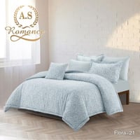 مفرش نفرين فلورا قطن100%