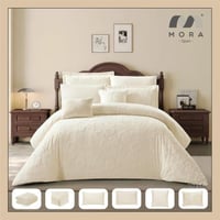 مفرش مورا صيفي نفر ونص فاخر