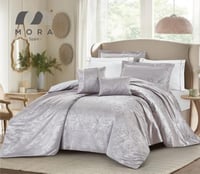 مفرش اسباني شانيل نفر ونص 5 قطع