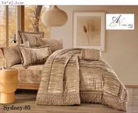 مفرش شتوي كنج فاخر 6قطع