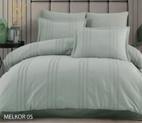 مفرش نفرين فندقي قطن100%تركي