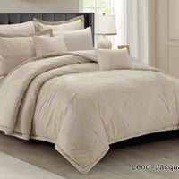 مفرش لينو سيول نفر ونص 5قطع