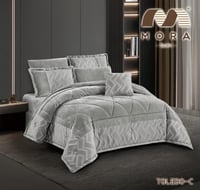 مفرش شتوي كنج فاخر 7قطع