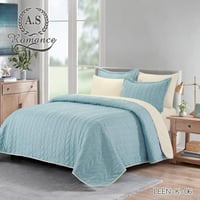 مفرش لين مضغوظ نفرين6قطعة