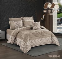 مفرش شتوي كنج فاخر 7قطع