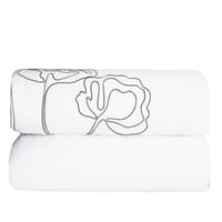 مفرش نفرين جوليا قطن100% بارد