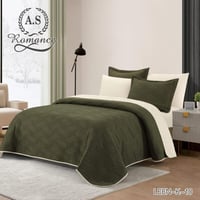 مفرش لين مضغوظ نفرين6قطعة