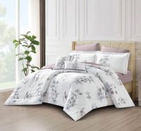 مفرش لما مزدوج 100%قطن 8 قطعه