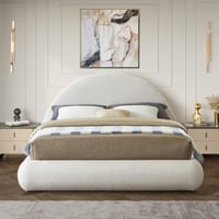 سرير ميلانو الفاخر بمقاسات متعدة والوان مختلفة