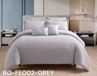 مفرش ليلك عرائسي مطرو فيبر تتطريز بارز