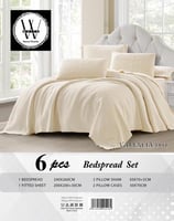 مفرش مضغوط نفرين تنسل فاخر6قطع