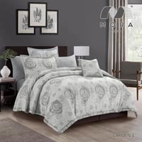 مفرش مورا نفرين مخمل فاخر7قطع