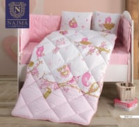 مفرش مواليد اطفال تركي بناتي