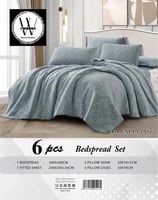 مفرش مضغوط نفرين تنسل فاخر6قطع