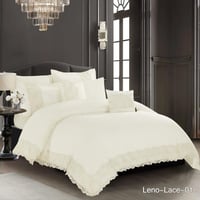 لحاف كنج لينو فاخر بدانتيل راقي