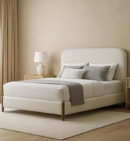 سرير ديور بارجل خشبية جميع المقاسات حسب الطلب