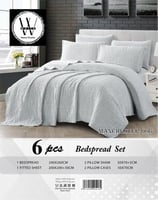 مفرش مضغوط نفرين تنسل فاخر6قطع