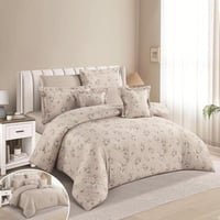 مفرش ارين قطن 100% ناعم -مقاس نفرين 8قطع