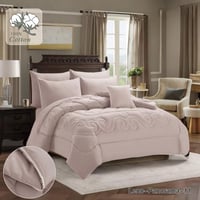 مفرش فندقي نفرين قطن النمارق 8قطع فاخر