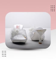 شبشب عرايسي كعب وسط 4025