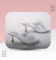 شبشب عرايسي كعب وسط 4025