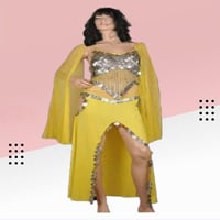 بدلة رقص عرايسي وتسب 4 قطع 1375