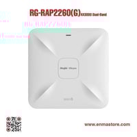 رويجي ريي RG-RAP2260(G) نقطة وصول سقفية مزدوجة الن...