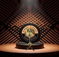 استيكر سيفين ونخلة ذهبي 3M