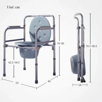 كرسي حمام ثابت ستانلس بدون كفرات 894